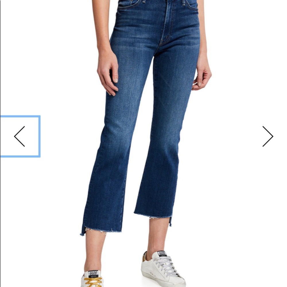MOTHER
The Insider Crop Step Fray Jeans